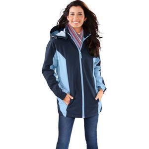 Dames functioneel jack in marine/bleu