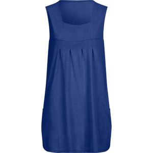 Dames Lange top in koningsblauw