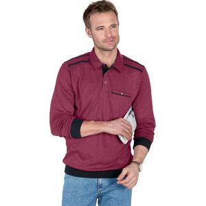 Heren Sweatshirt in bordeaux