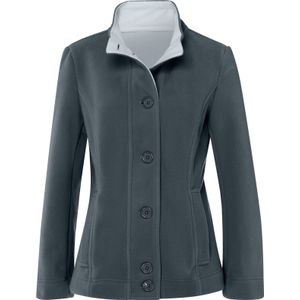 Jeansblauw - Tussenjas - 100% Polyester - Lange Mouwen