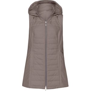 Winterjassen - Taupe - 100% Polyester - Met Capuchon - Ritssluiting
