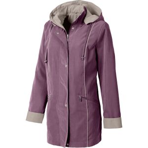 Jack - Microgaren - Tussenjas - Contrast Kraag - Afneembare Capuchon