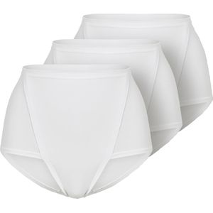 Dames Correctieslip - Wit - Set van 3 - Hipsterstijl