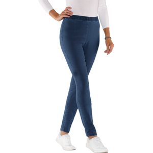 Dark Blue - Jeans - 81% Katoen - Lange Maten - Elastische Band