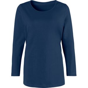 Unbranded - Longsleeve - Marine - 100% Katoen