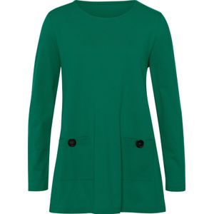 Dames Lang shirt in groen