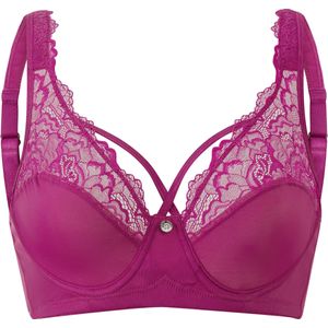 BH - Magenta - Met Beugel - 52% Polyamide, 32% Polyester, 16% Elastaan