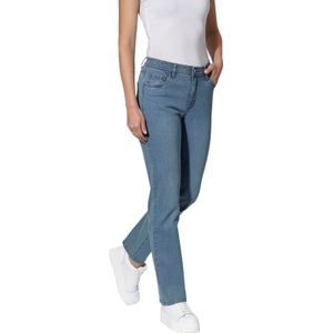 Dames 5-pocketjeans in blue-bleached