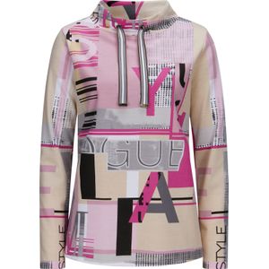 Sweatshirt - Glitteraccenten - Zwart - Katoen/Gerecycled Polyester