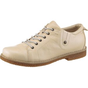 Dames Veterschoen in crème