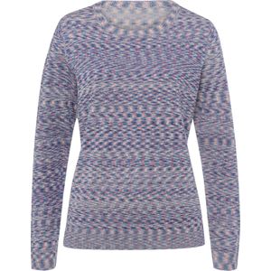 Pullover - Orchidee/Hemelsblauw Mêlee - 100% Polyacryl