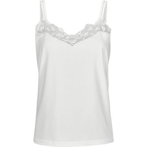 wäschepur - Hemd - Wit - Mouwloos - V-hals - 2 Stuks