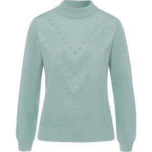 Pullover - Kalkmint - 100% Polyacryl - Lange Mouwen