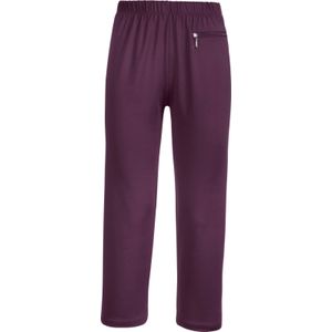 Capri Broek - Pruim - 95% Polyester - Elastische Band