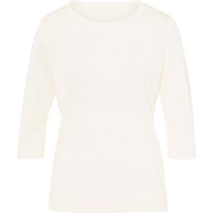 Dames Pullover met ronde hals in ecru