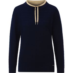 Dames Pullover met lange mouwen in marine