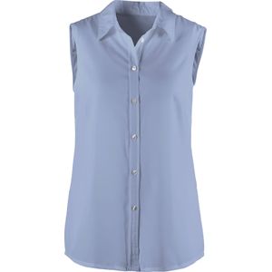 Lichtblauw - Blousetop - 100% Polyester