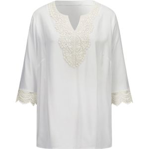 Dames Comfortabele blouse in wit