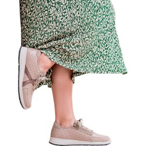 Varomed - Actieve Sneakers - Suède - Zacht Gevoerd - Vetersluiting