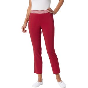 Dames broek in rood