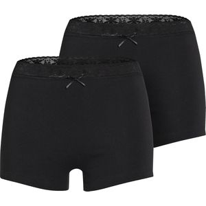 wäschepur - Hipster - Zwart - Katoen - Per 2 Stuks