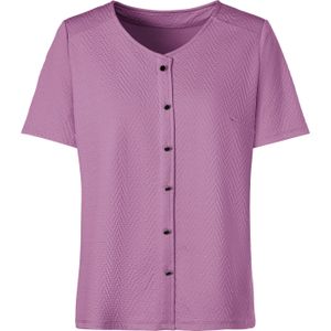 Dames Shirt met V-hals in orchidee