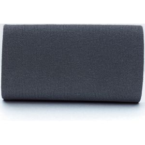 Kniekousen - Middelgrijs - 90% Katoen, 8% Polyamide, 2% Elastaan - 2 Paar