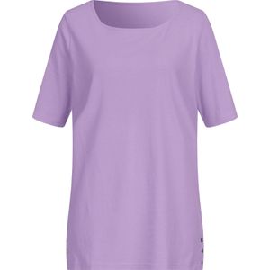 Dames Shirt met korte mouwen in lavendel