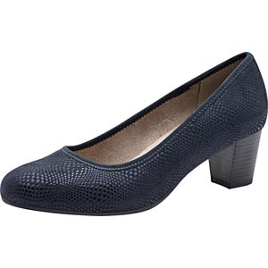 Dames pumps in nachtblauw