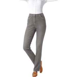 Jeans - Grey - 81% Katoen - Steekzakken - Ritssluiting