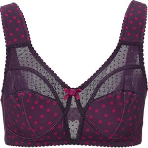 Druif Gedessineerd - Bralette - 83% Polyamide 17% Elastaan