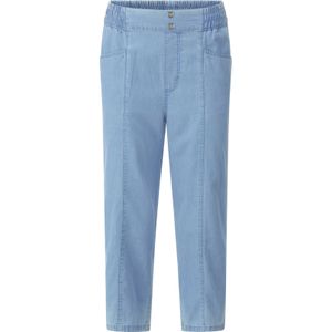 Dames 3/4-jeans in blue-bleached
