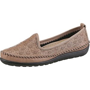 Dames ballerina in camel