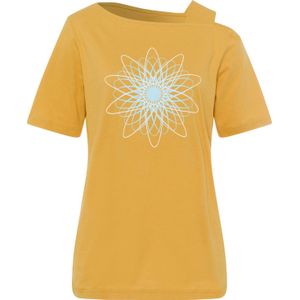 Dames Vrijetijdsshirt in oker