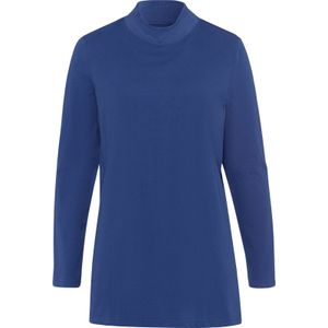 Longshirt - Royalblauw - 100% Katoen - Lange Mouwen