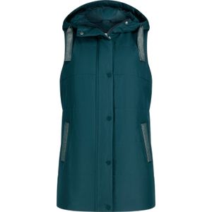 Dames bodywarmer in petrol