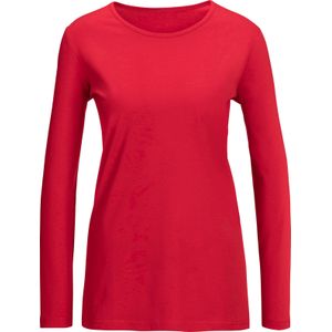 Dames Shirt met lange mouwen in rood