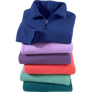 Dames - Fleeceshirt - Salie