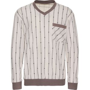 Pyjama - Stijlvolle Print - Effen Delen - Single-Jersey