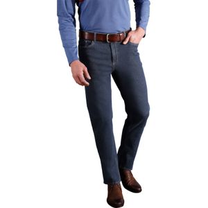 Heren 5-pocket jeans in dark blue-denim