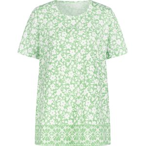 Classic Basics - Lang Shirt - Appel/Wit Gedessineerd - 100% Katoen