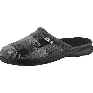 Heren Pantoffels in grijs geruit