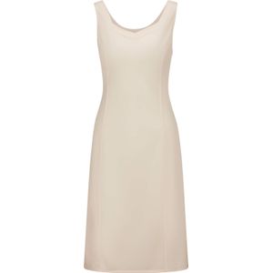 Onderjurk - Ivoor - 100% Polyester - Mouwloos met Kant