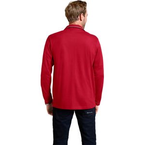 Classic - Poloshirt - Rood - Lange Mouwen - 100% Katoen