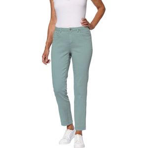 Dames jeans in jade