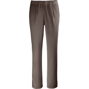 Dames Stretchbroek in taupe