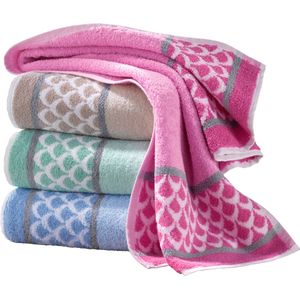 Handdoek in roze