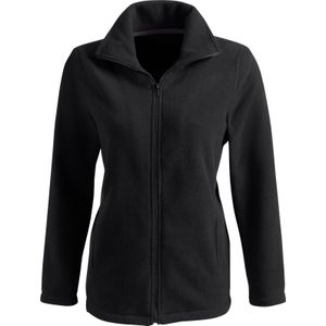 Zwart - Jack - Polyester - Lange Mouwen - Platte Kraag