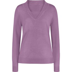 Dames 2-in-1-pullover in orchidee