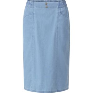 Dames Jeansrok in blue-bleached